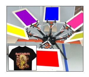 Vector Source for Silk Screening Applications